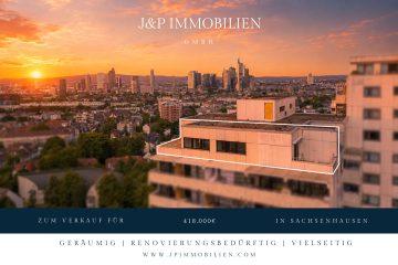 Beeindruckende Penthouse-Wohnung mit Skylineblick und zwei Terrassen!, 60598 Frankfurt am Main, Penthousewohnung