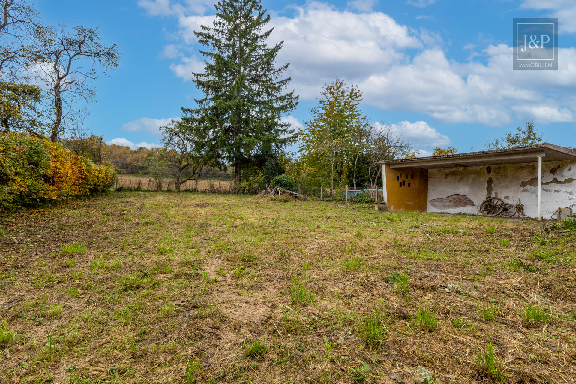 Großes Grundstück mit sanierungsbedürftigem Wohnhaus und zusätzlicher Baufläche in Westerstetten - Bebaubares Grundstük