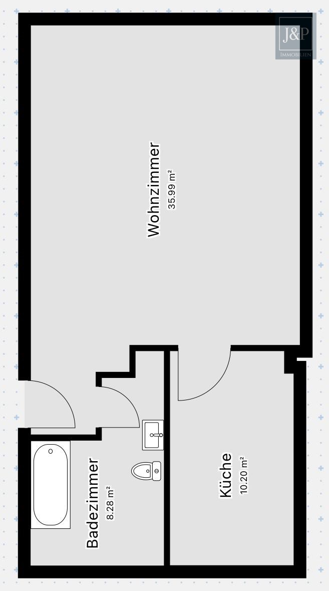 Zwei Einheiten – eine Kapitalanlage: Sanierte Maisonette-Wohnung mit 5 % Rendite in Alsbach-Hähnlein - Grundriss DG