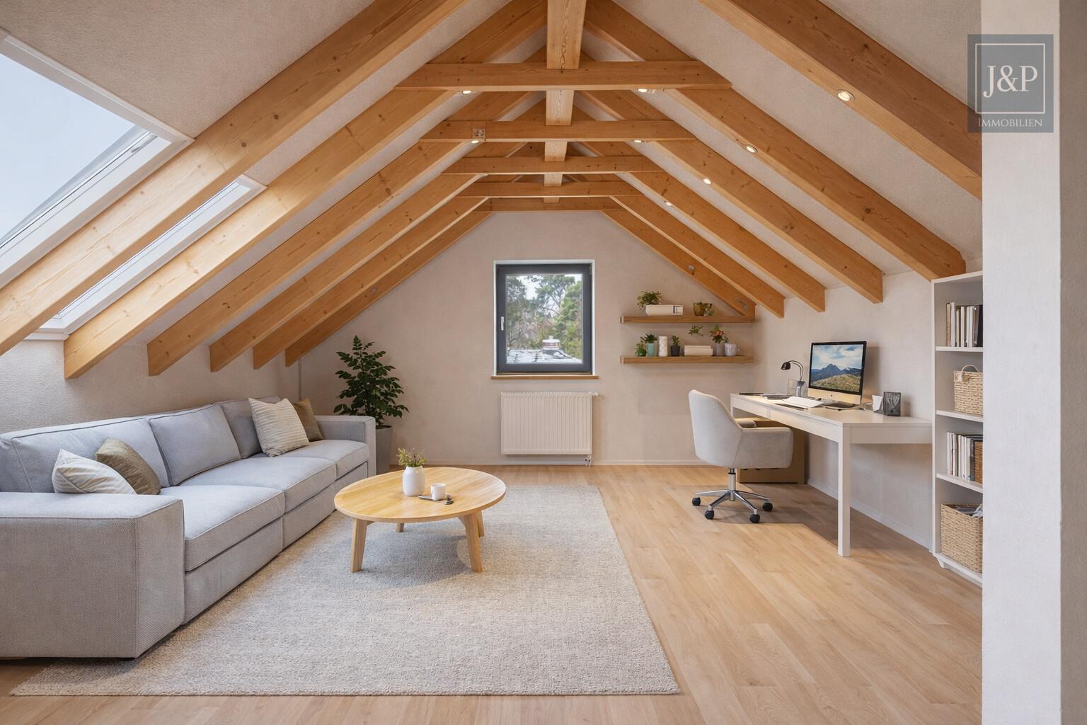 Einfamilienhaus in familienfreundlicher Lage - Ihre Chance zum Eigenheim mit Gestaltungsspielraum - Dachgeschoss (Visualisierung)