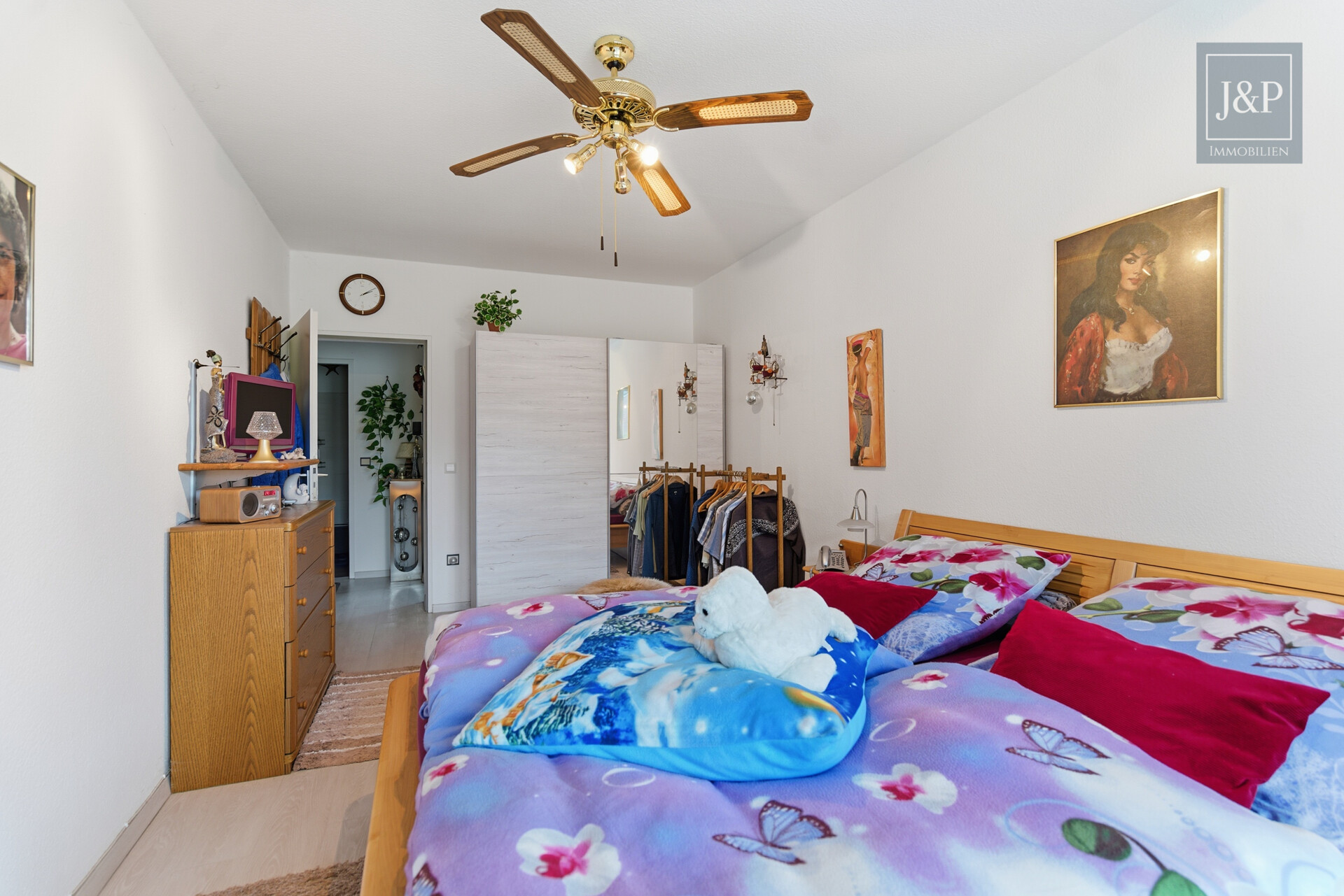 Vermietete 4-Zimmer-Wohnung mit großem Süd-West-Balkon und optionalen TG-Stellplätzen! - Schlafzimmer