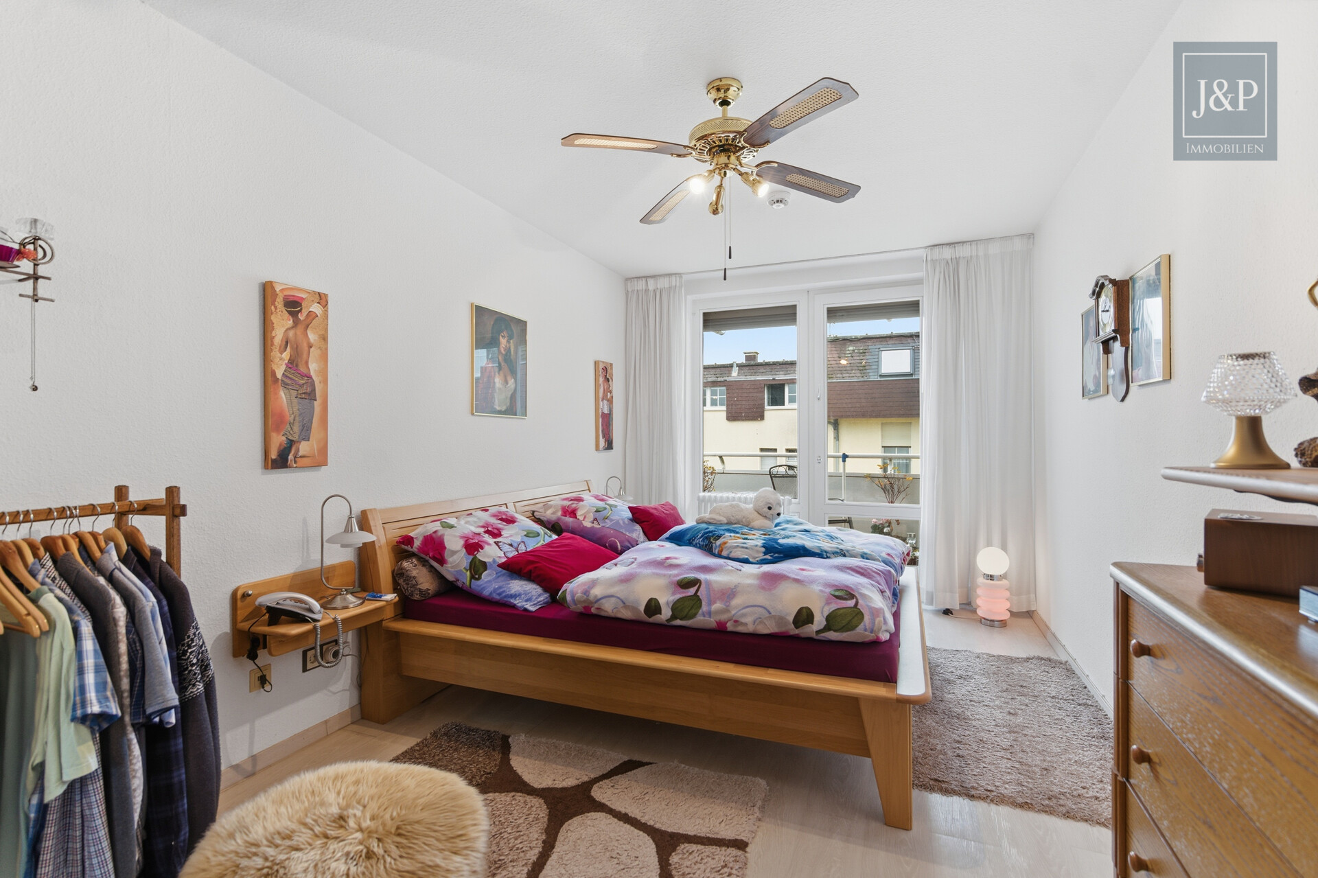 Vermietete 4-Zimmer-Wohnung mit großem Süd-West-Balkon und optionalen TG-Stellplätzen! - Schlafzimmer