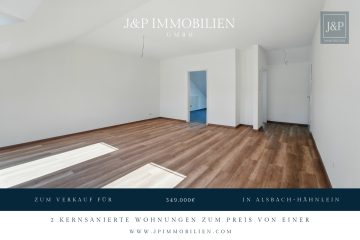 Zwei Einheiten – eine Kapitalanlage: Sanierte Maisonette-Wohnung mit 5 % Rendite in Alsbach-Hähnlein, 64665 Alsbach-Hähnlein, Maisonettewohnung