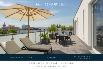 A+, Dachterrasse, Aufzug: Luxuriöses Penthouse mit Weitblick!, 60489 Frankfurt am Main / Rödelheim, Penthousewohnung