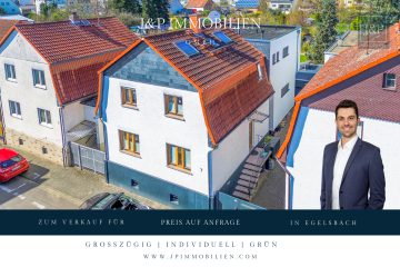 Saniertes & neu-erbautes EFH mit ELW – Familienidylle mit großem Garten, Pool & Sauna, 63329 Egelsbach, Einfamilienhaus