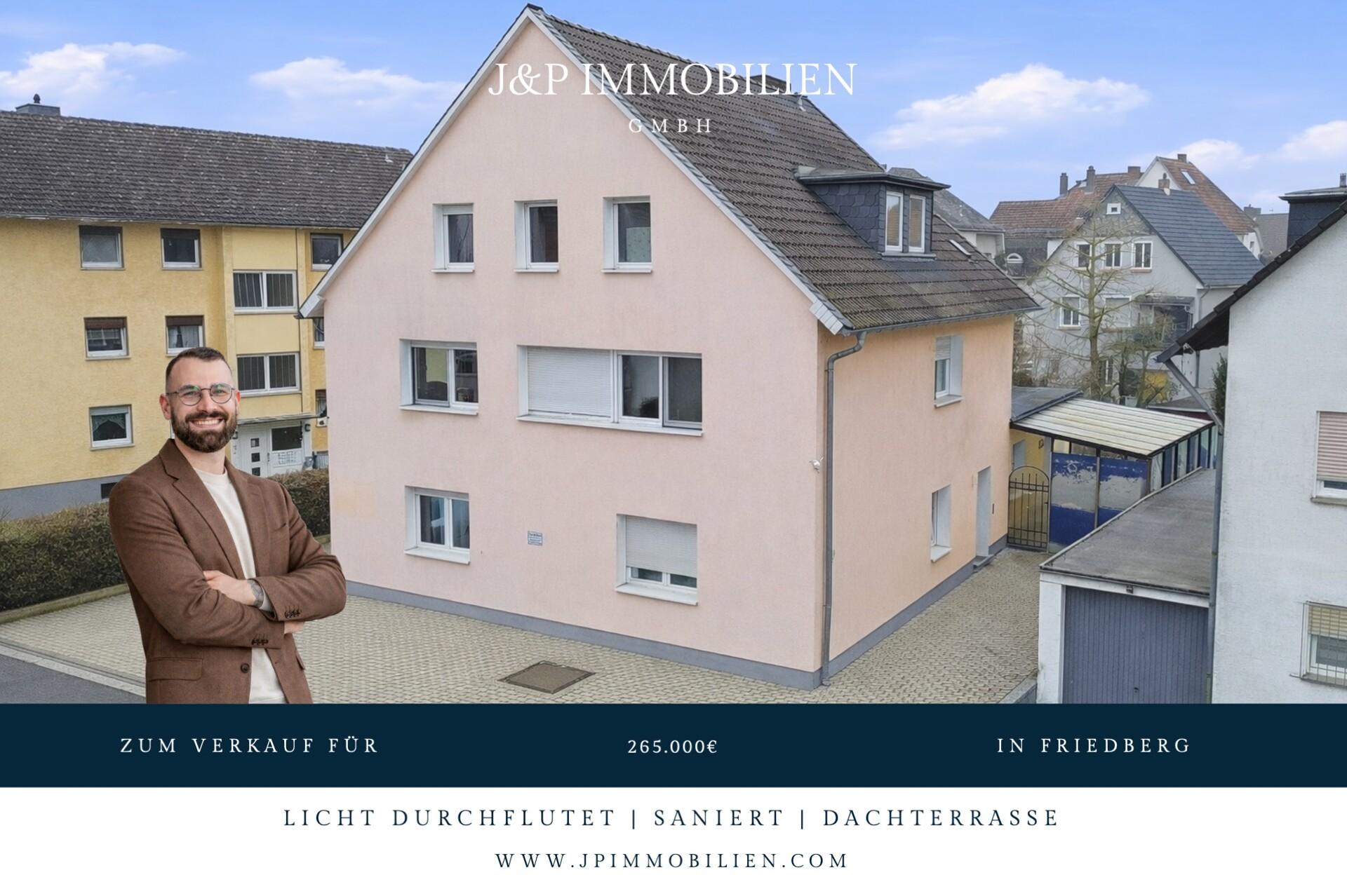 Sanierte DG-Wohnung mit großer Terrasse. Ideal für Kapitalanleger UND Eigennutzer - Titelbild
