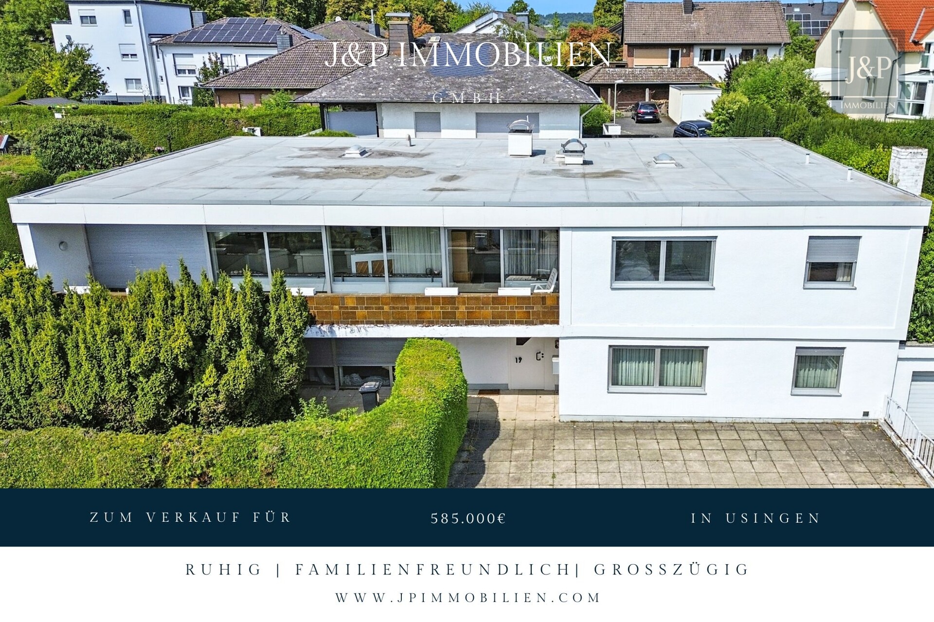 Die perfekte Grundlage für Ihren Traum in Usingen! Einfamilienhaus in ruhiger Nachbarschaft! - Frontansicht