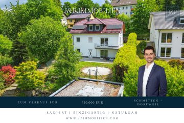 Saniertes & energetisches Einfamilienhaus mit Süd-West Balkon & tollem Blick! (ELW möglich), 61389 Schmitten, Einfamilienhaus