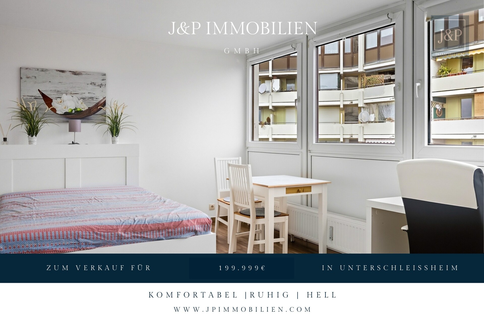 Charmante, lichtdurchflutete Wohnung im 5. OG mit Stellplatz - Titelbild Unterschleißheim