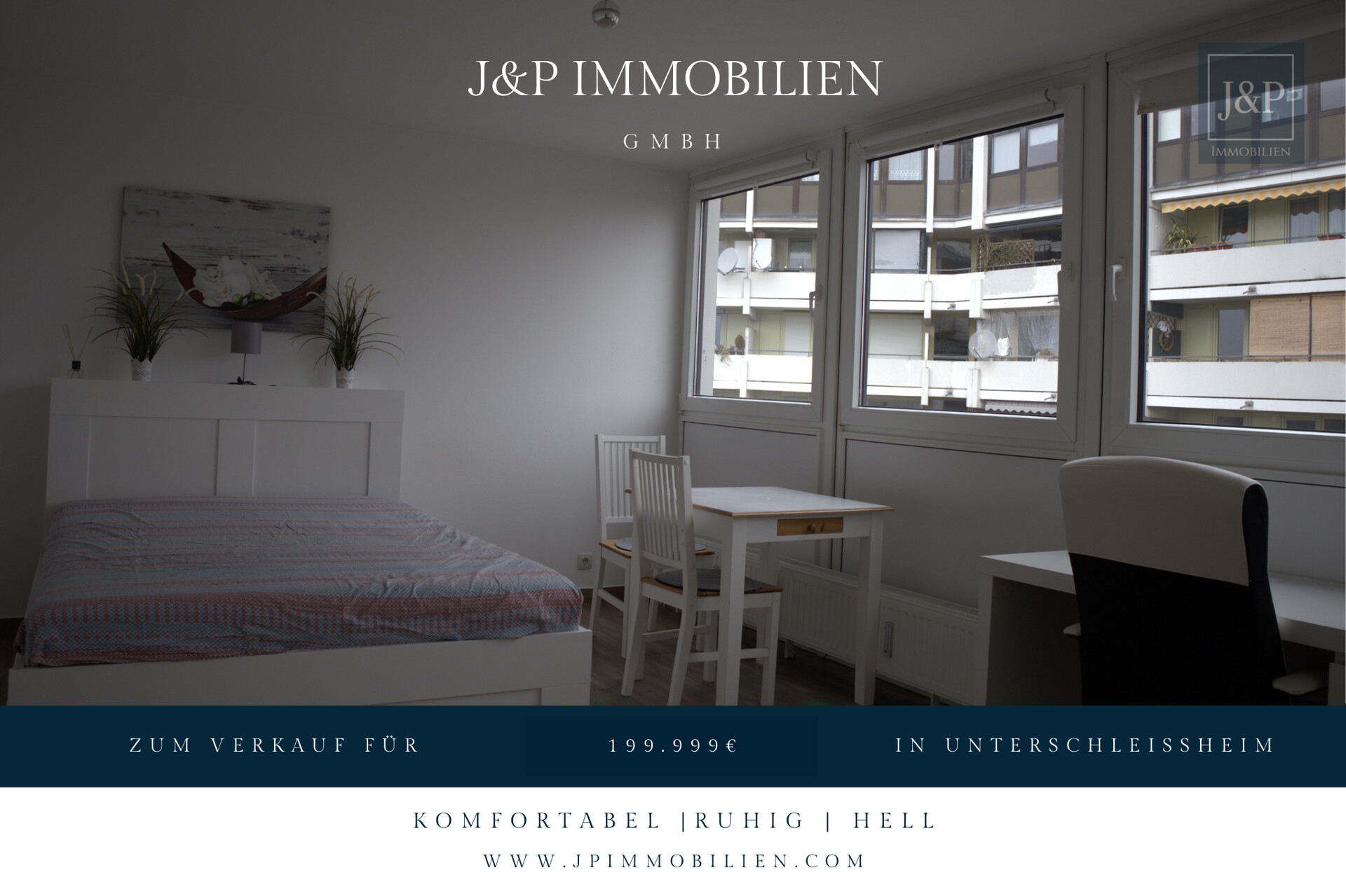 Charmante, lichtdurchflutete Wohnung im 5. OG mit Stellplatz - Titelbild Unterschleißheim