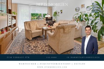 Kapitalanlage mit Weitblick – Vermietete 4-Zimmer-Wohnung in Darmstadt-Arheilgen, 64291 Darmstadt / Arheilgen, Erdgeschosswohnung