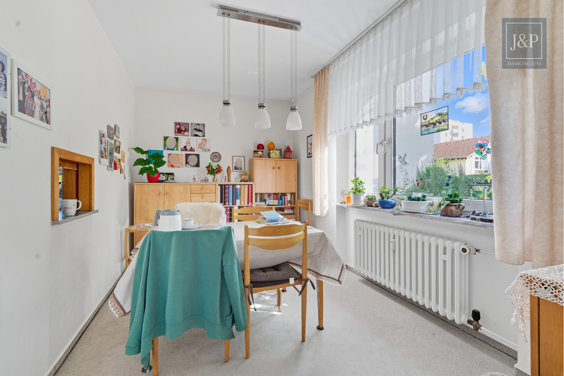Kapitalanlage mit Weitblick – Vermietete 4-Zimmer-Wohnung in Darmstadt-Arheilgen - Essbereich