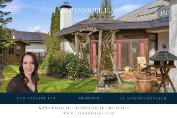 Zeitlose Eleganz der 70er: weitläufiger Bungalow mit Wintergarten-Oase und offenem Kamin, 91097 Oberreichenbach, Bungalow