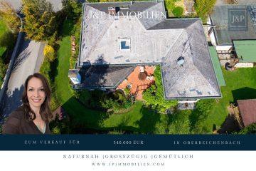 Zeitlose Eleganz der 70er: weitläufiger Bungalow mit Wintergarten-Oase und offenem Kamin, 91097 Oberreichenbach, Bungalow