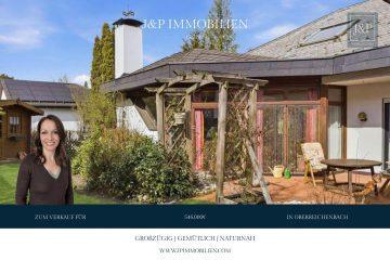 Zeitlose Eleganz der 70er: weitläufiger Bungalow mit Wintergarten-Oase und offenem Kamin, 91097 Oberreichenbach, Bungalow