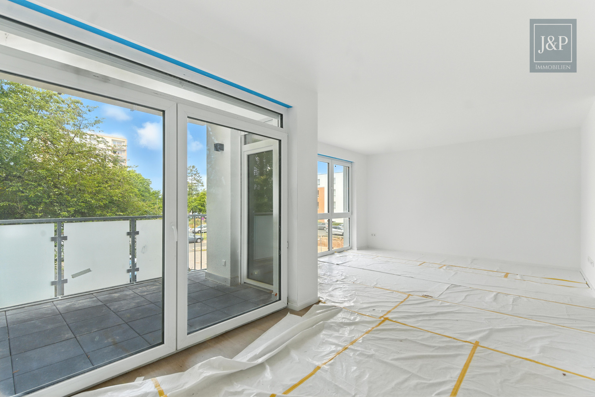 A+, Wärmepumpe, Terrasse: Schöne Gartenwohnung in Rödelheim! - Wohnzimmer