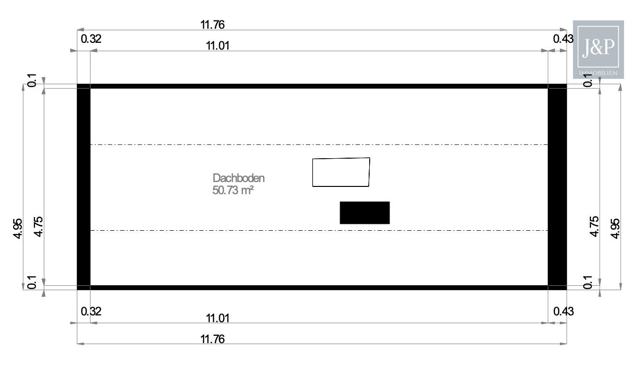 Renovierungsbedürftiges Einfamilienhaus mit 200 m² Wohnfläche, großem Garten & Feldrandlage - Dachboden