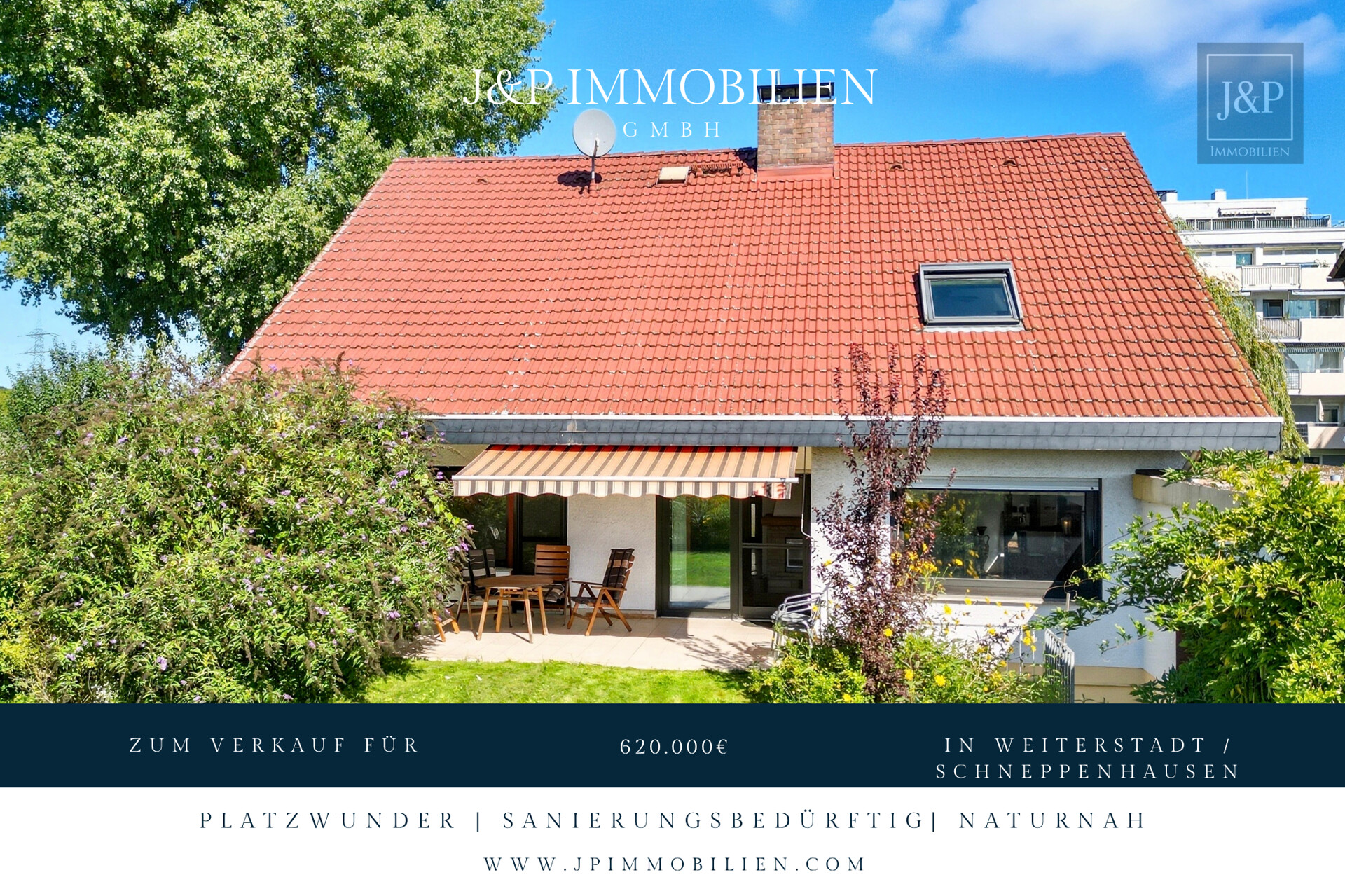 Renovierungsbedürftiges Einfamilienhaus mit 200 m² Wohnfläche, großem Garten & Feldrandlage - Titelbild