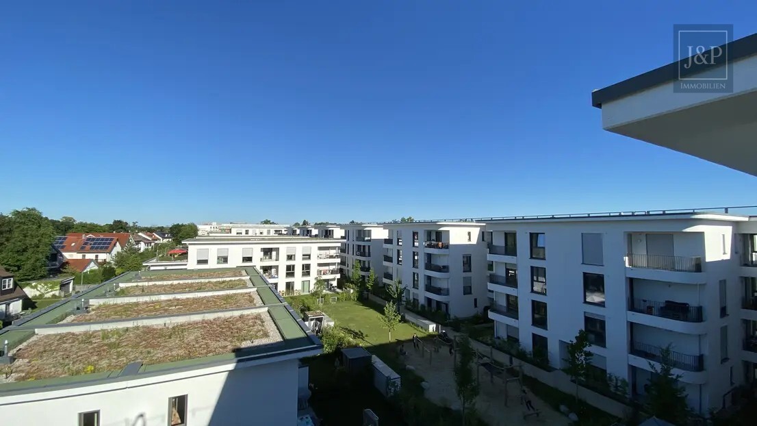 Dachgeschosswohnung in Haar - Wohnungsaussicht