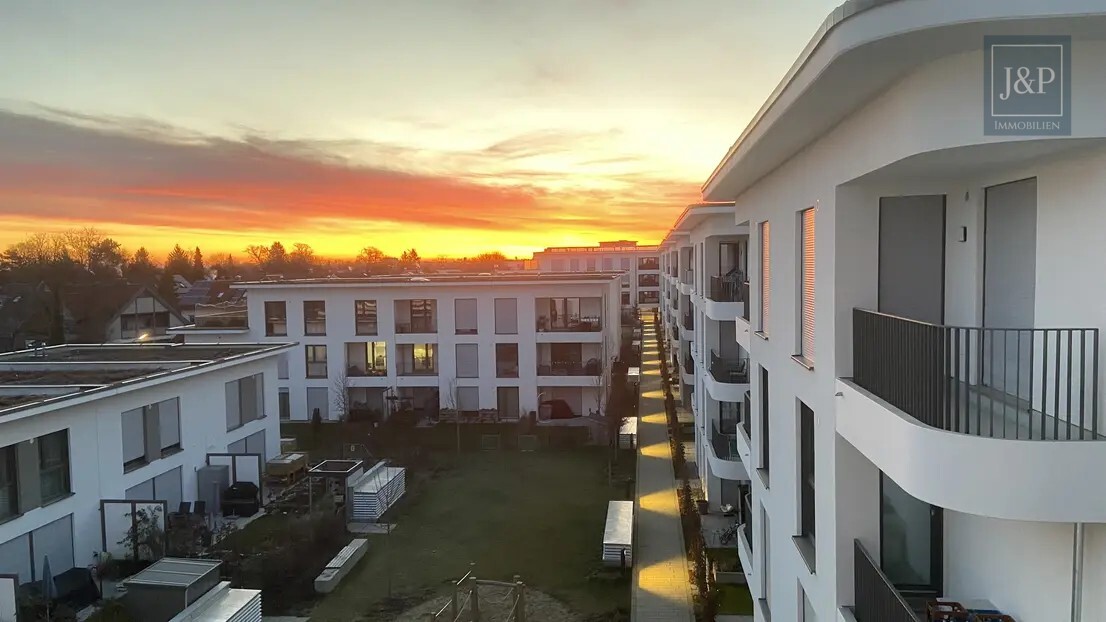 Dachgeschosswohnung in Haar - Wohnungsaussicht