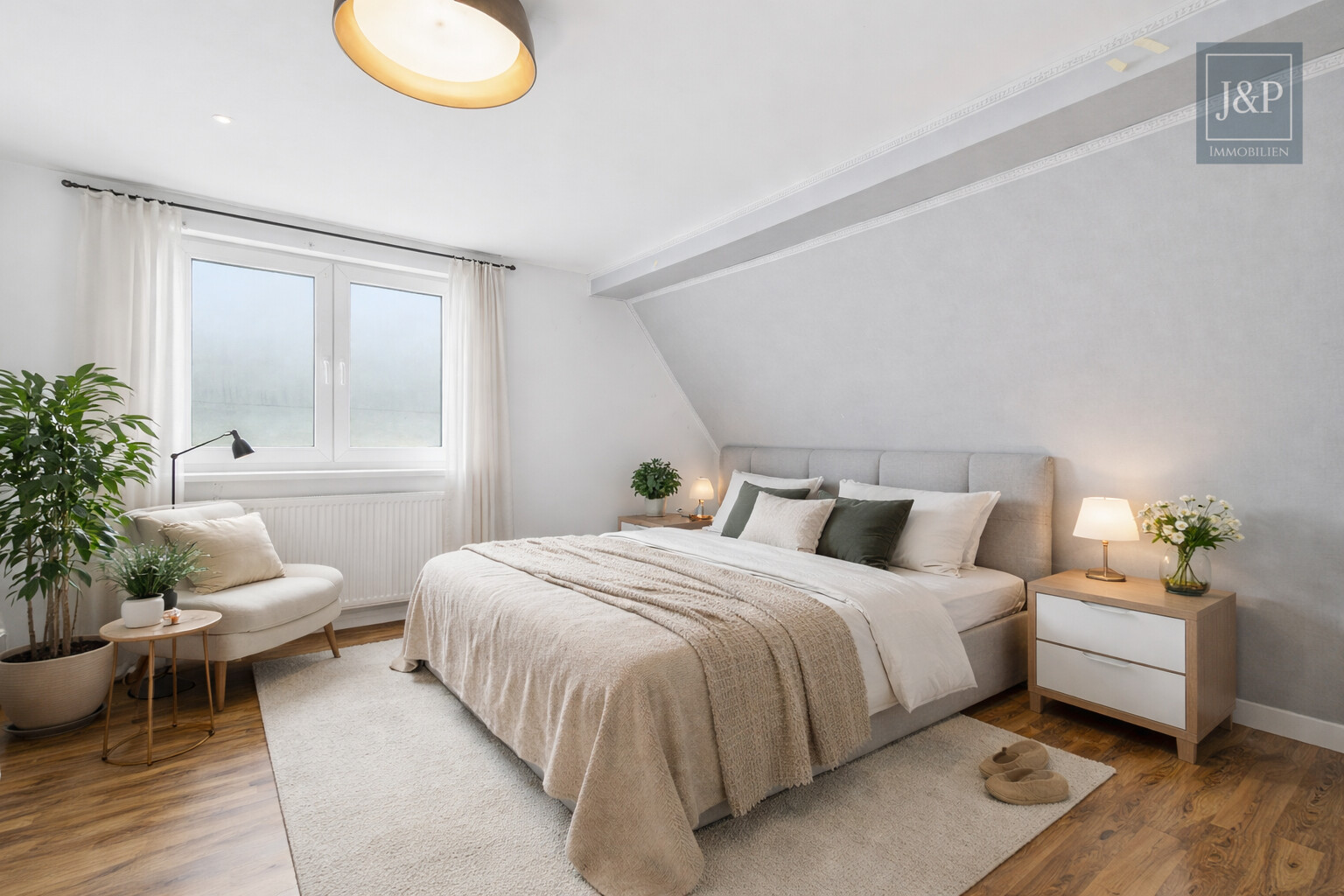 Zwei Häuser – ein Zuhause: Komplett sanierte Einfamilienhäuser für Familien in Mainz-Dexheim - Zimmer 2 Haus 2 KI Überarbeitet