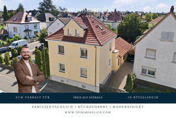 Charmantes Einfamilienhaus mit Traumgarten und Sauna in Rüsselsheim, 65428 Rüsselsheim am Main, Einfamilienhaus
