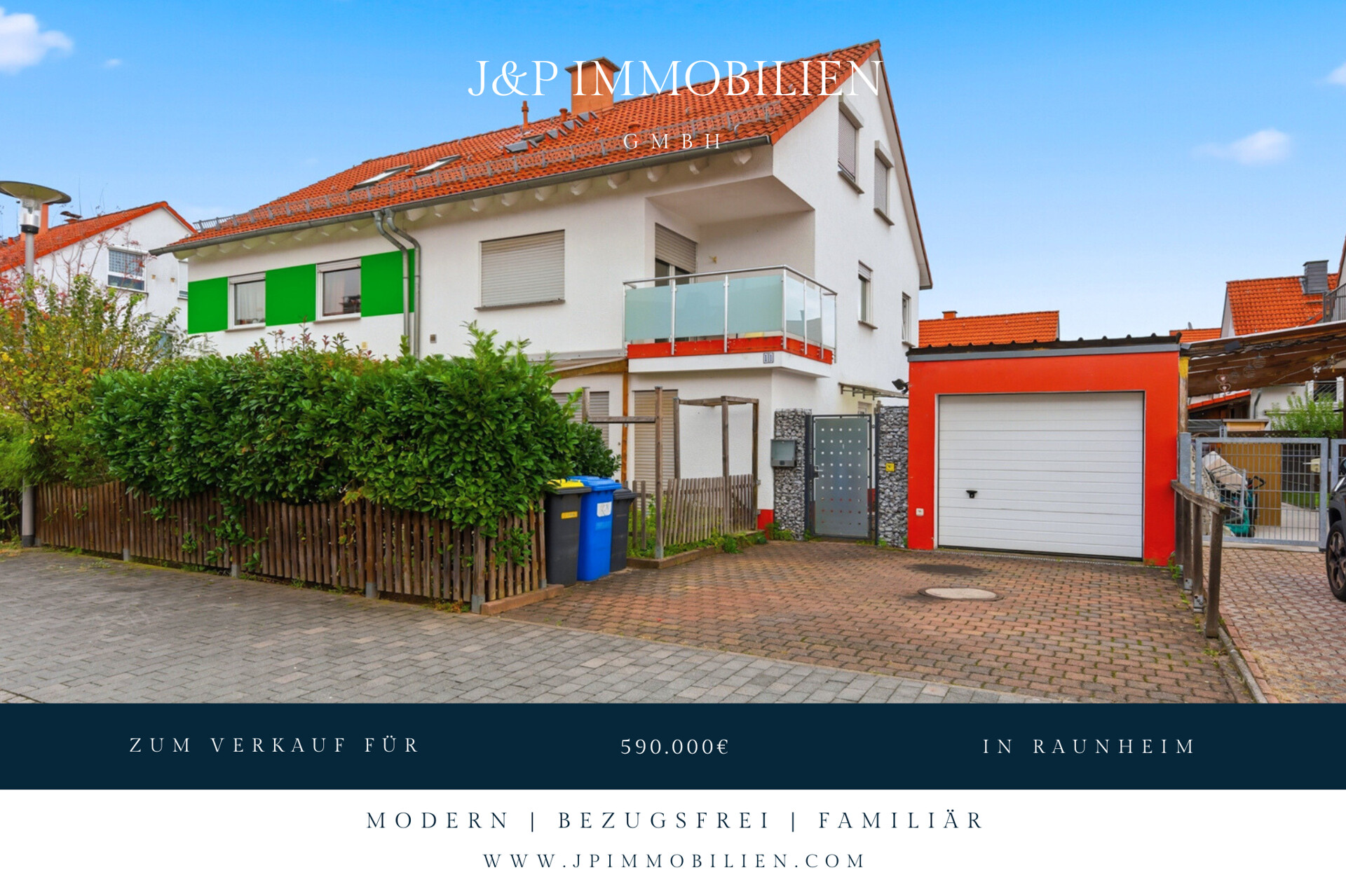 Viel Platz, viel Licht, viel Lebensqualität – bezugsfreie Doppelhaushälfte in ruhiger Umgebung! - Titelbild