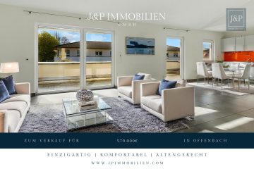 Barrierefreies Penthouse mit Dachterrasse – Großzügig & Komfortabel – Perfekt für das Alter, 63069 Offenbach am Main, Dachgeschosswohnung