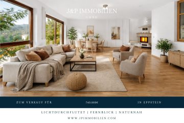 Wohnen mit Aussicht: Großzügiges Splitlevel-Haus mit Einliegerwohnung in Eppstein, 65817 Eppstein / Vockenhausen, Doppelhaushälfte