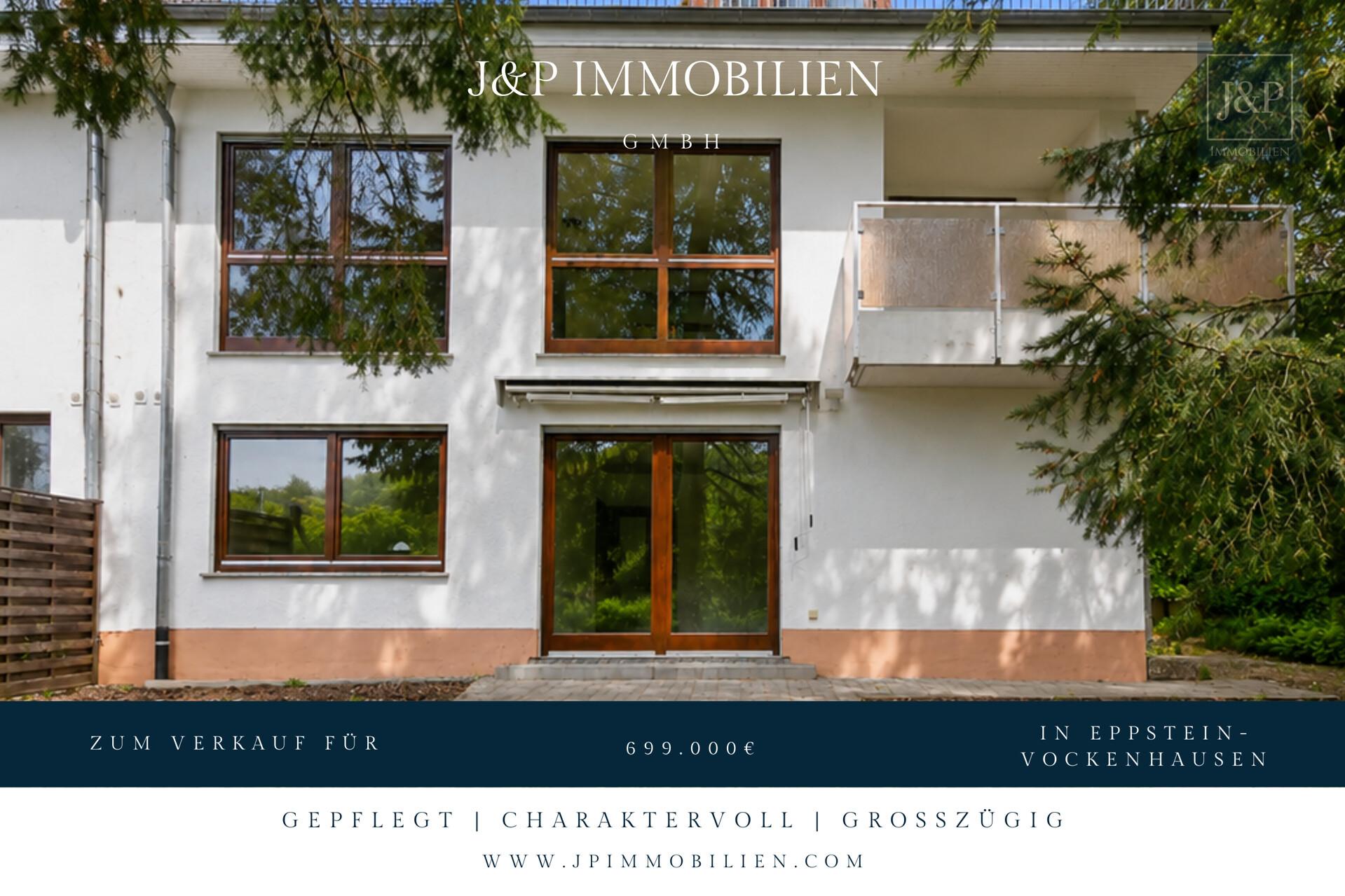 Wohnen mit Aussicht: Großzügiges Splitlevel-Haus mit Einliegerwohnung in Eppstein - Titelbild