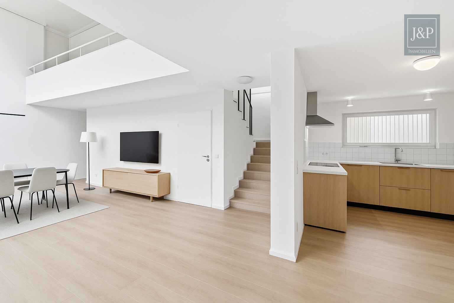 Einzigartige Architekten-Villa mit Panorama & Potenzial – Traumlage in Hofheim am Taunus - KI Wohnen / Küche