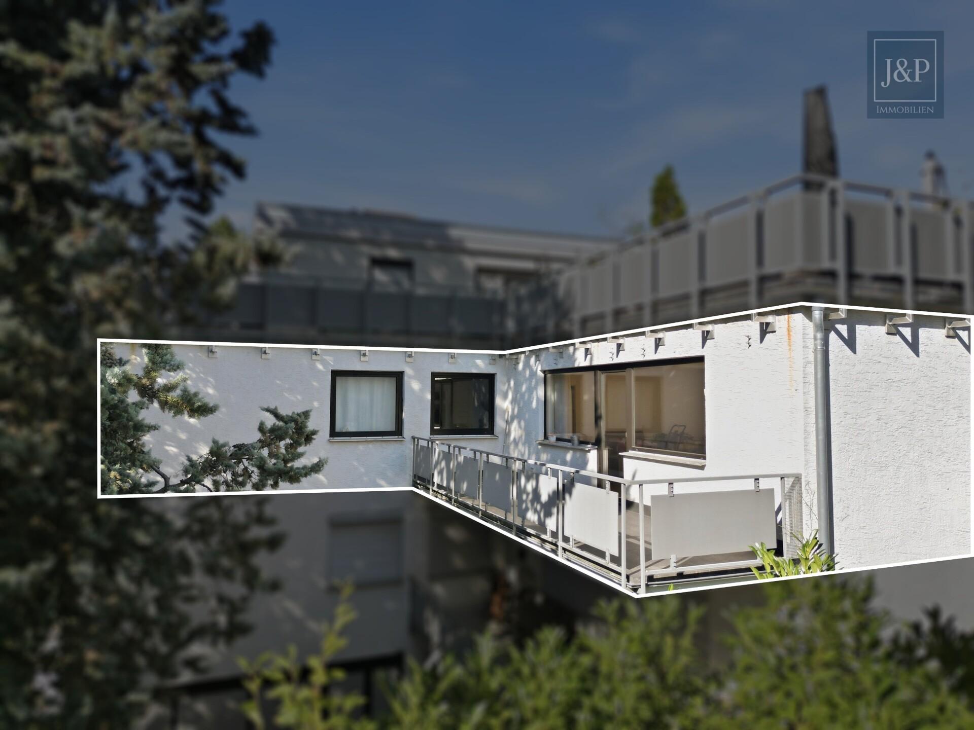 Komfortabel am Kurpark wohnen: Barrierefreier Zugang, großer Balkon & Tiefgaragenstellplatz - Außenansicht