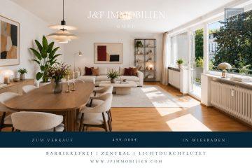 Komfortabel am Kurpark wohnen: Barrierefreier Zugang, großer Balkon & Tiefgaragenstellplatz, 65193 Wiesbaden, Etagenwohnung