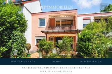 Renovierungsbedürftiges Reihenmittelhaus in ruhiger Lage mit großem Garten, 65824 Schwalbach am Taunus, Reihenmittelhaus