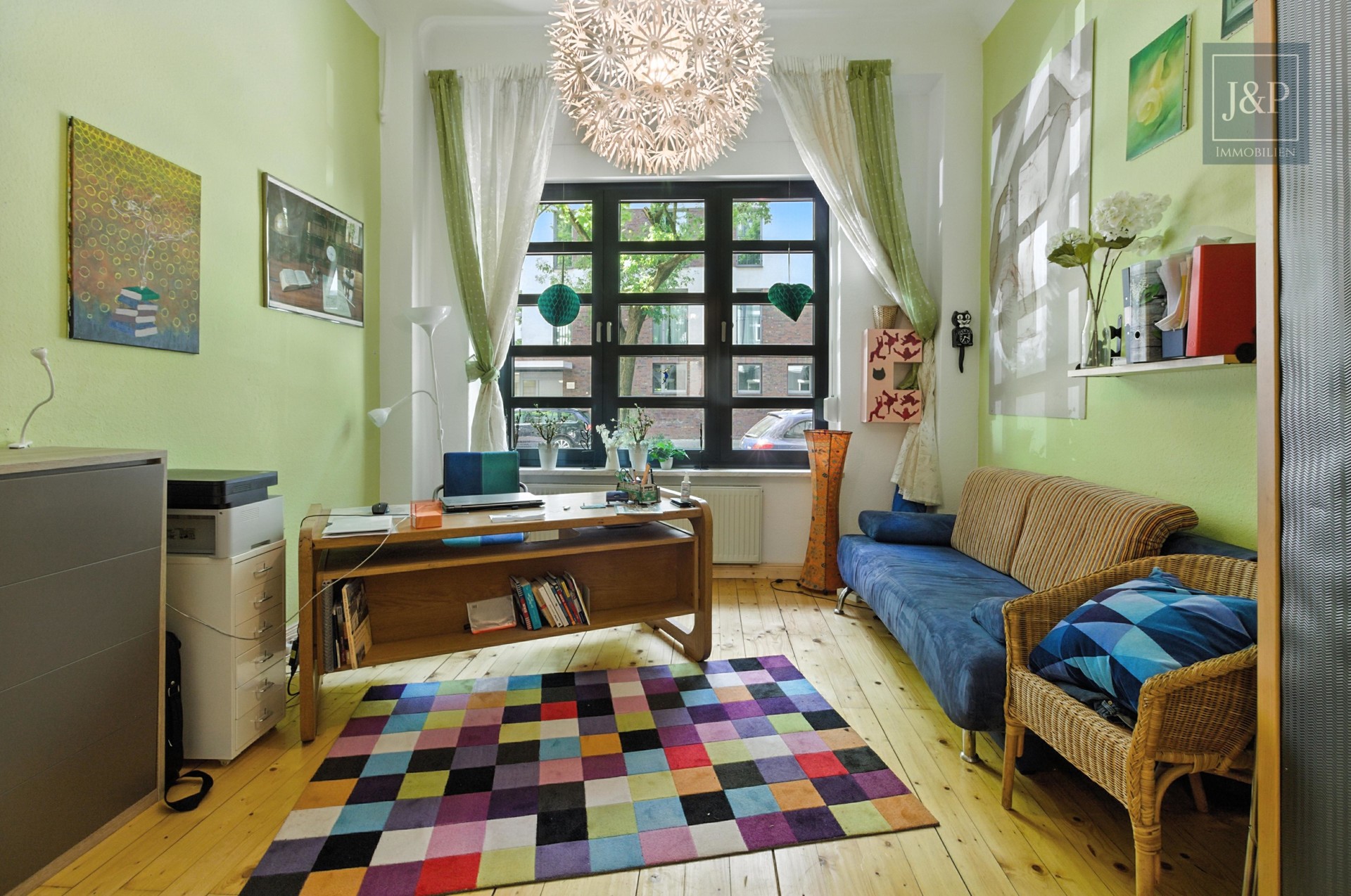 Bezugsfreie 2-Zi-EG-Wohnung mit Terrasse – Toplage nahe Helmholtzkiez - Schlafzimmer 2