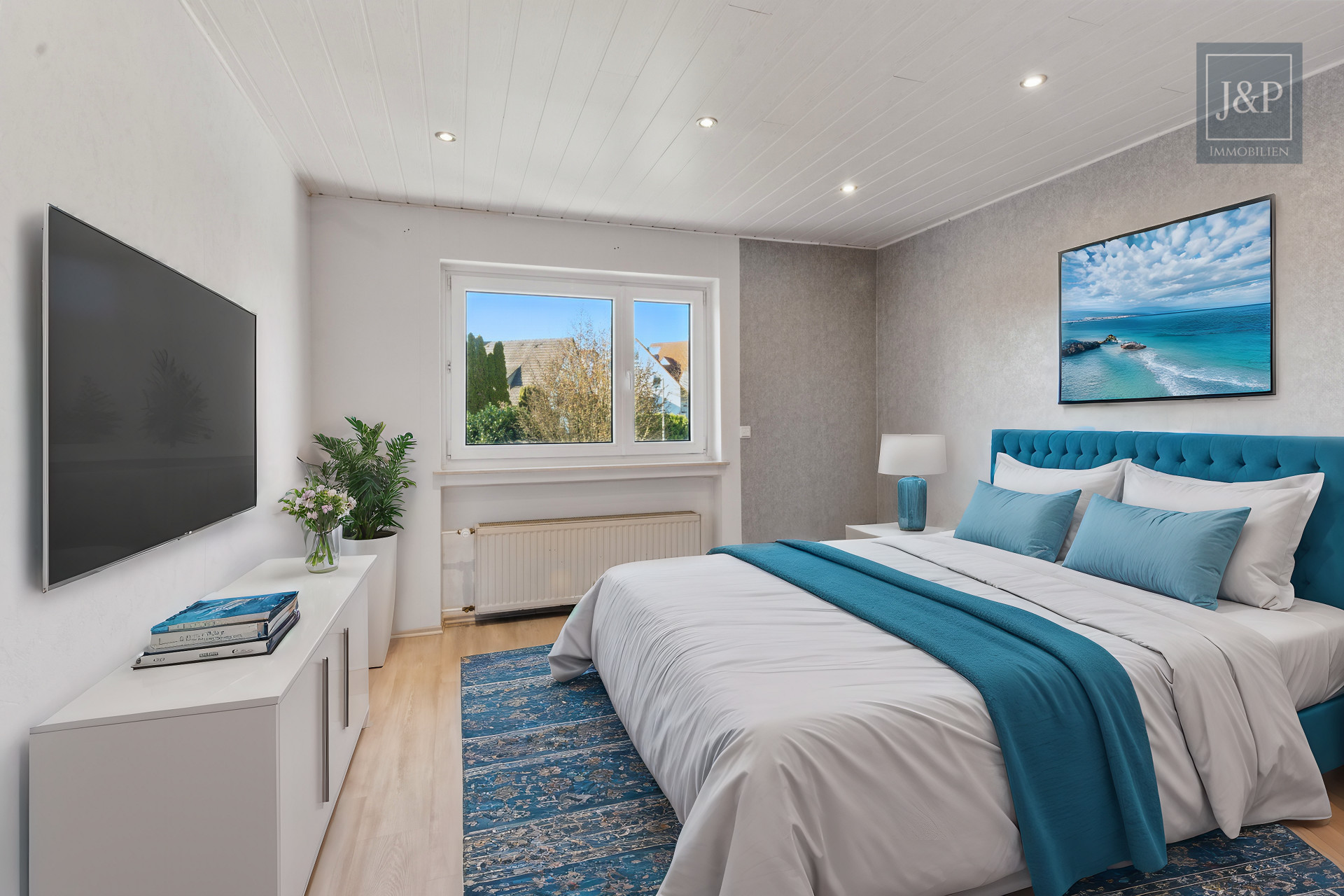 Ein Zuhause für Generationen – modernisiertes Mehrfamilienhaus in zentraler Lage von Bruchköbel! - Schlafzimmer OG (Beispiel)