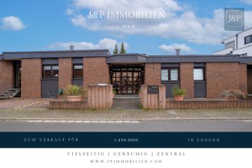 Repräsentativer Bungalow im Villenviertel von Langen – modernisiert und vielseitig nutzbar!, 63225 Langen (Hessen), Bungalow