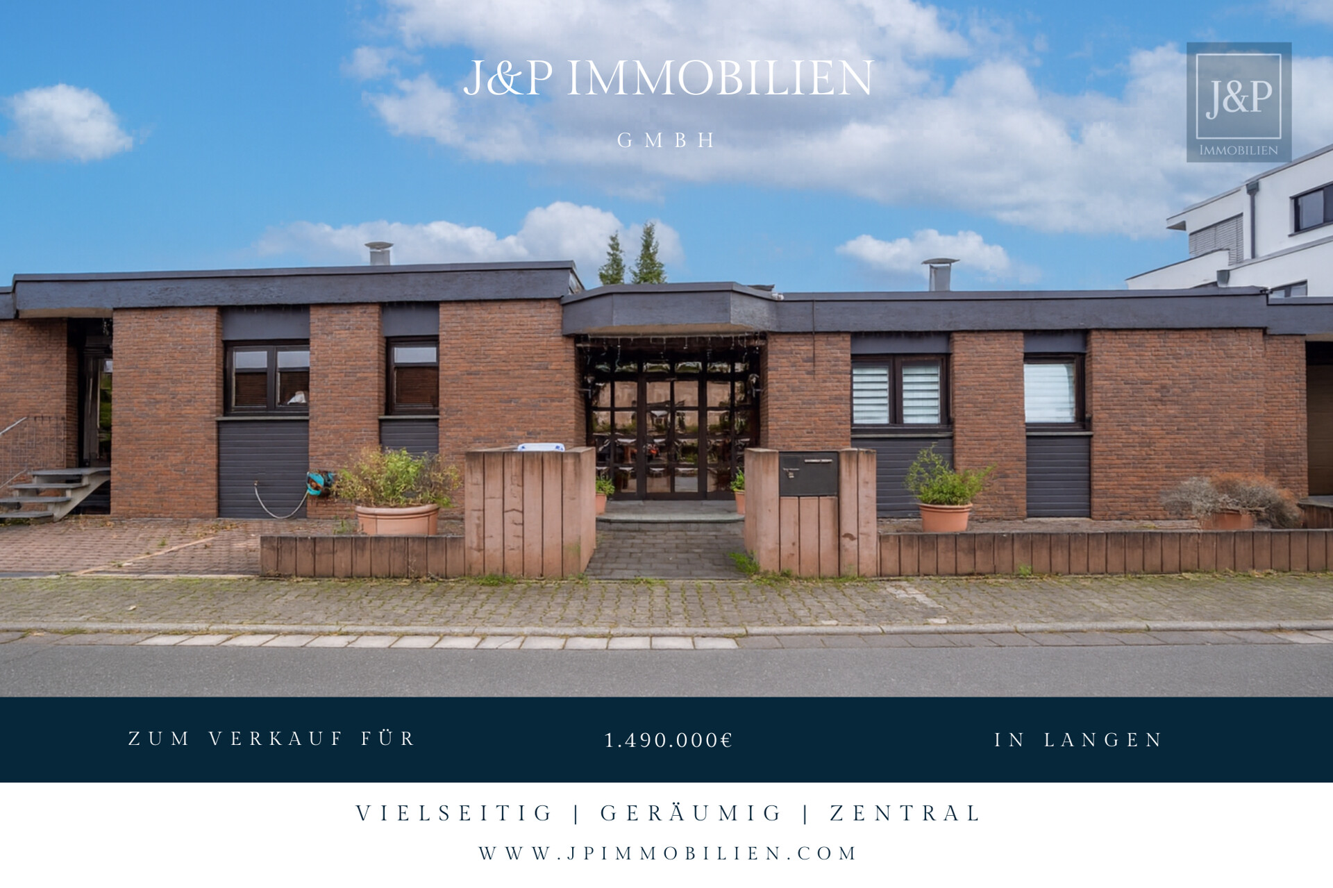 Repräsentativer Bungalow im Villenviertel von Langen – modernisiert und vielseitig nutzbar! - Titelbild