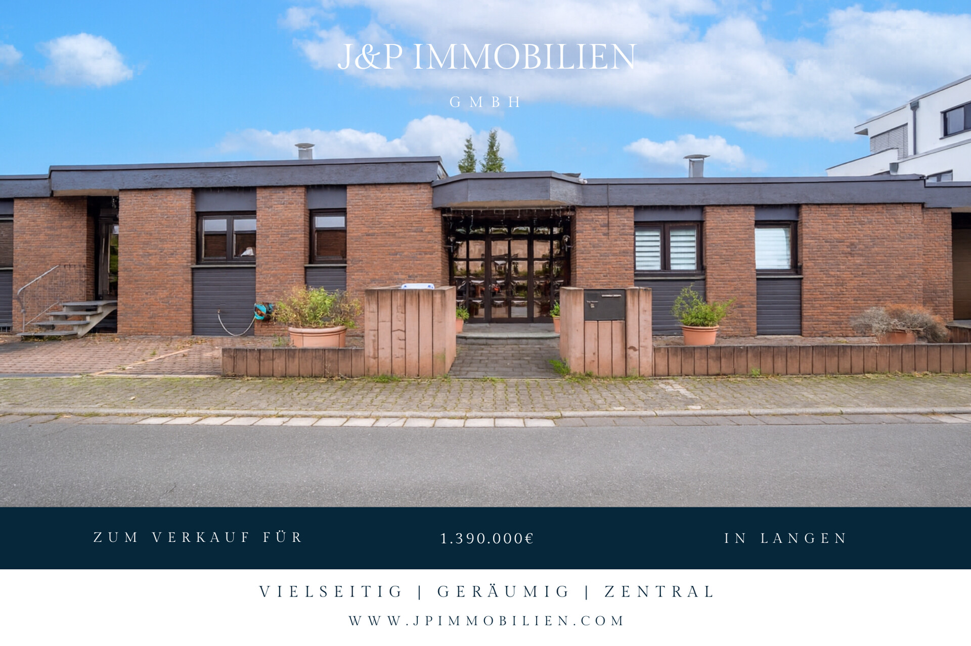 Repräsentativer Bungalow im Villenviertel von Langen – modernisiert und vielseitig nutzbar! - Titelbild