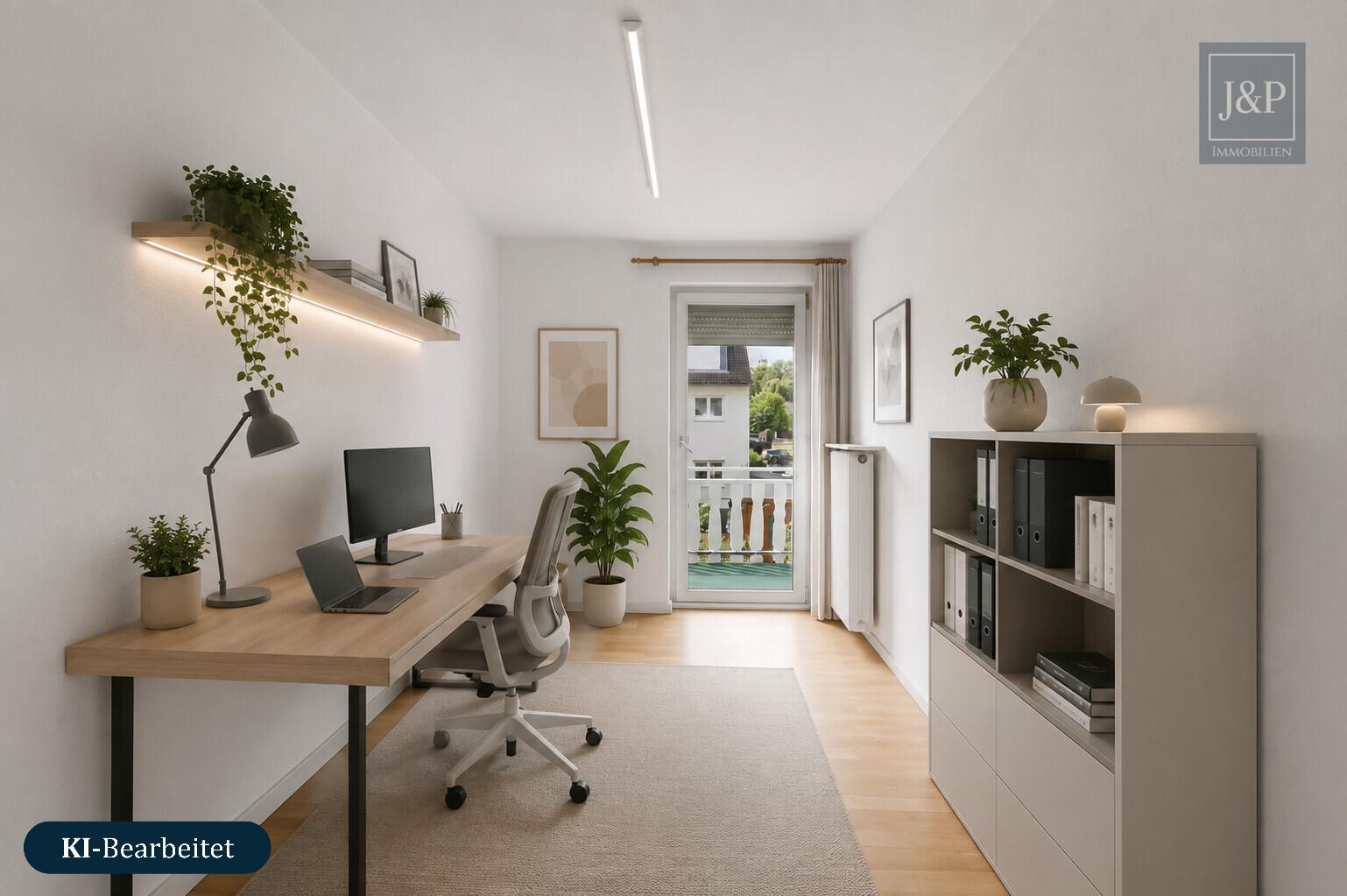 Familienglück mit Garten – Reihenendhaus mit Balkon, Terrasse & Sanierungs-Potenzial in Frankfurt - Zimmer 1 OG KI überarbeitet