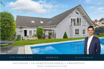 Einmalige Gelegenheit! Ihr Anwesen im Villenviertel von Glattbach. Einliegerwohnung & Waldnähe, 63864 Glattbach, Einfamilienhaus