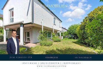 Wohnen in Top-Lage von Goldbach mit großem Grundstück! – Besonderes Wohnerlebnis im Architektenhaus, 63773 Goldbach, Einfamilienhaus