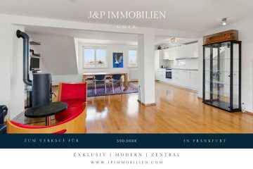 Stilvoll, zentral, bezugsfrei: 2-Zimmer-Dachgeschosswohnung im Gallusviertel!!, 60326 Frankfurt, Dachgeschosswohnung