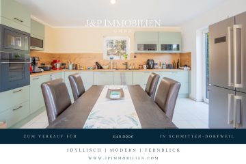 Traumhaftes Einfamilienhaus mit Süd-West Balkon, großem Garten & gehobenem Standard! (ELW möglich), 61389 Schmitten, Einfamilienhaus