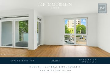 Hochwertige 3-Zimmer-Wohnung mit Aufzug und Loggia in Rödelheim!, 60437 Frankfurt am Main / Rödelheim, Etagenwohnung