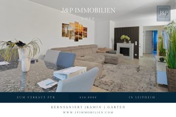Kernsaniertes Juwel mit Haus-Charakter: Kamin, eigener Garten & smarte Energie – Einziehen und Wohlfühlen!, 89340 Leipheim, Maisonettewohnung