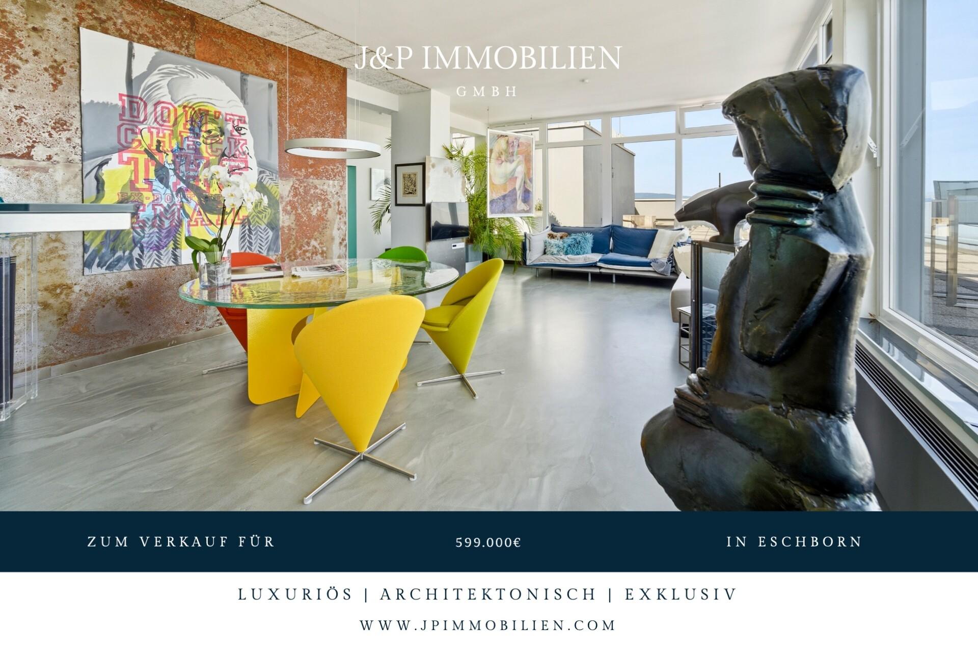 Luxus über den Dächern Eschborns - exklusives Architekten-Penthouse mit spektakulärem Ausblick - Titelblatt