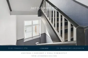 Saniertes Wohn- und Geschäftshaus mit Potenzial: Dachgeschossausbau bereits genehmigt!, 65933 Frankfurt, Haus