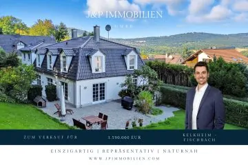 Repräsentative Villa in direkter Waldrandlage – Weitblick, Ruhe und Lebensqualität pur, 65779 Kelkheim (Taunus), Einfamilienhaus