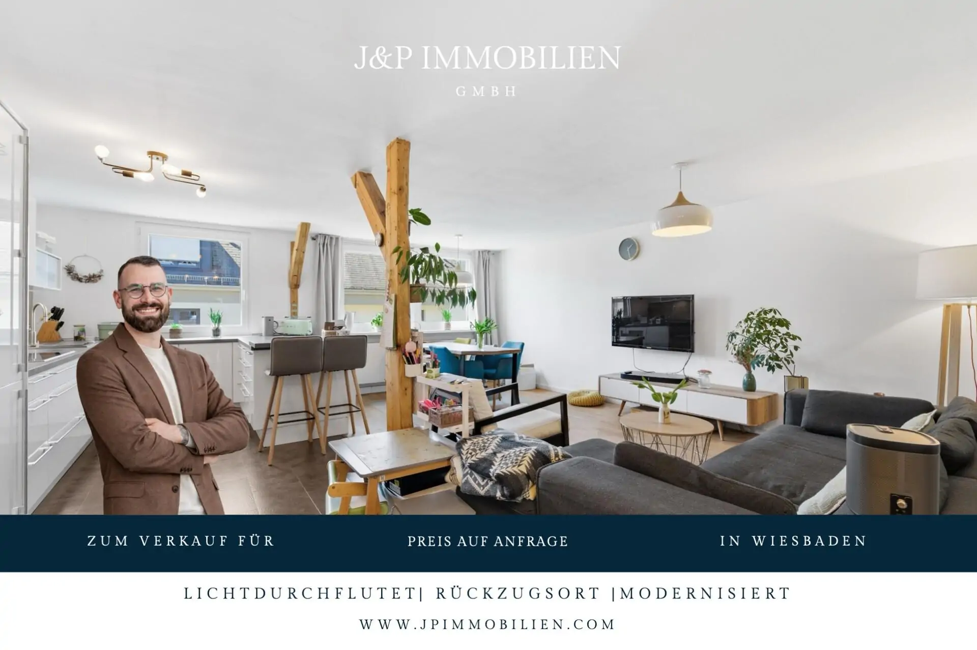 Großzügige 5-Zimmer-Wohnung in Wiesbaden – modernisiert mit Ausbaupotenzial & Garage - Titelbild PAA